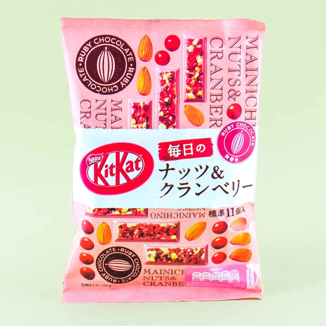 KitKat Ruby Chocolate Nuts and Cranberry