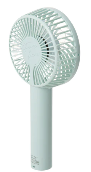 Original Francfranc Frias Handy Fan, Portable Fan, Handheld Fan, Tabletop Fan, USB Rechargeable, 5 Levels of Air Flow (Pre-order)