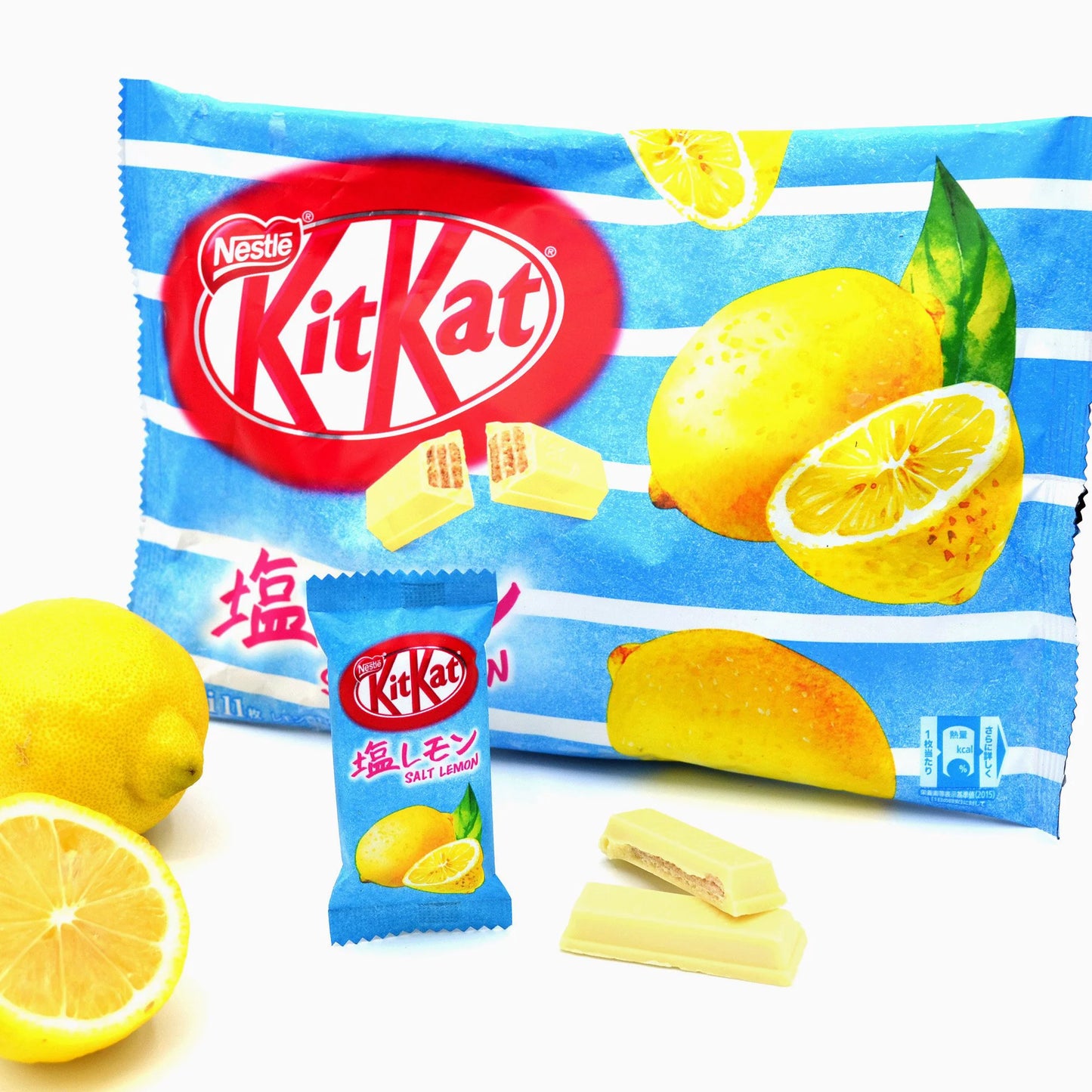 KIT KAT SALT LEMON IN WHITE CHOCOLATE