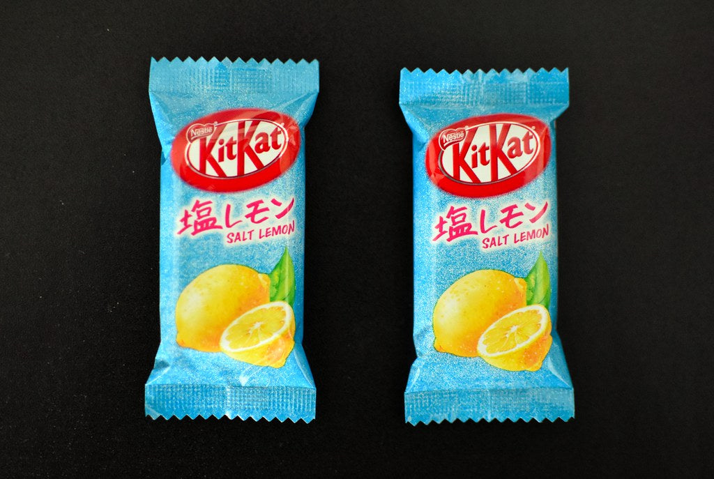 KIT KAT SALT LEMON IN WHITE CHOCOLATE