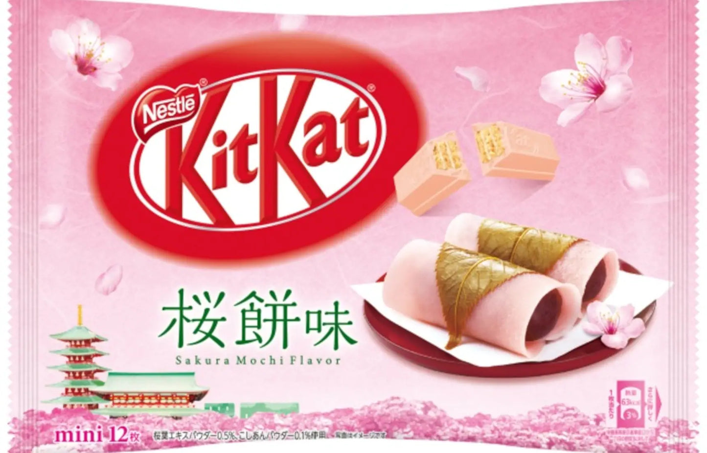 Japan Kitkat Sakura Mochi Flavor