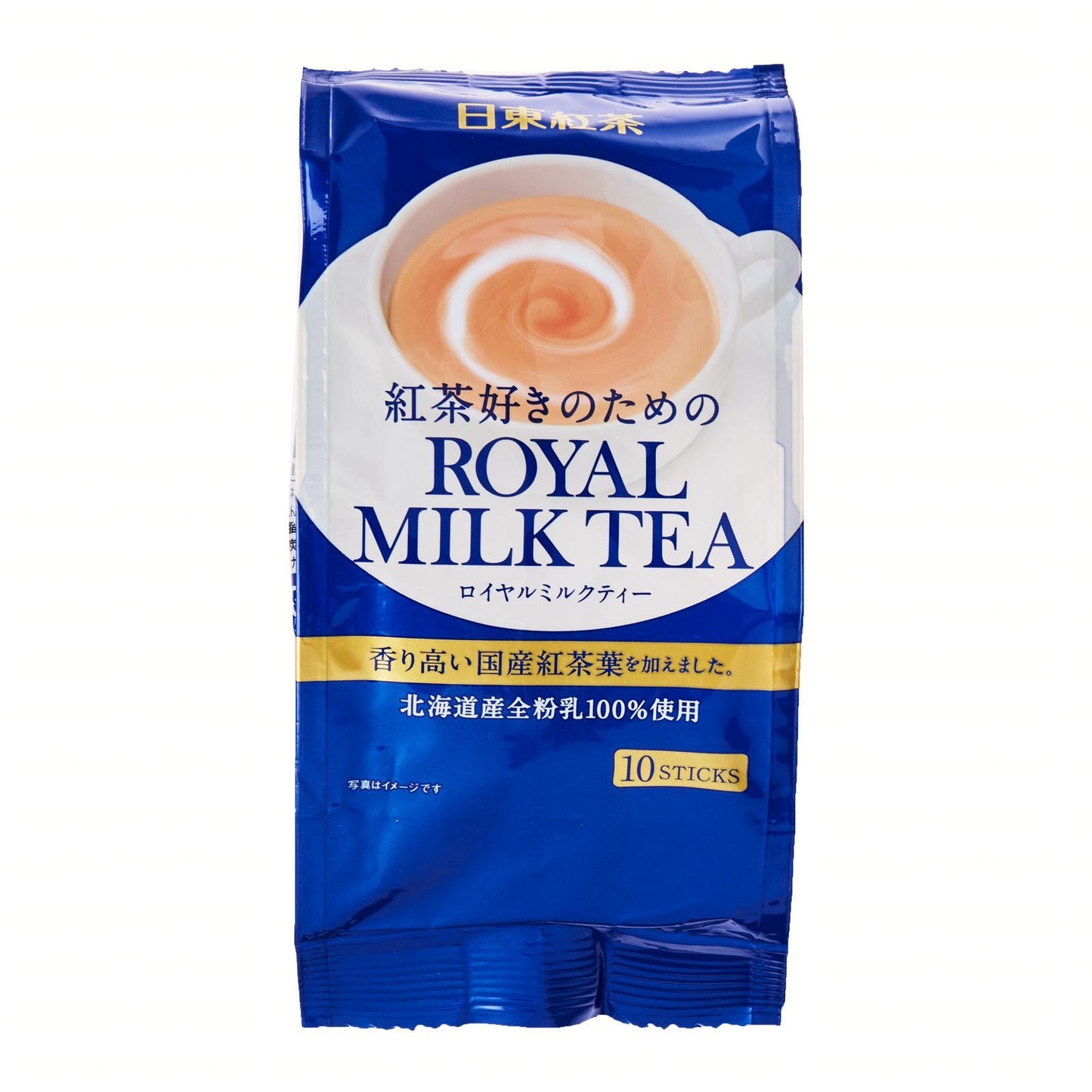 Nitto Kocha Instant Royal Milk Tea Powder (10 Sticks)