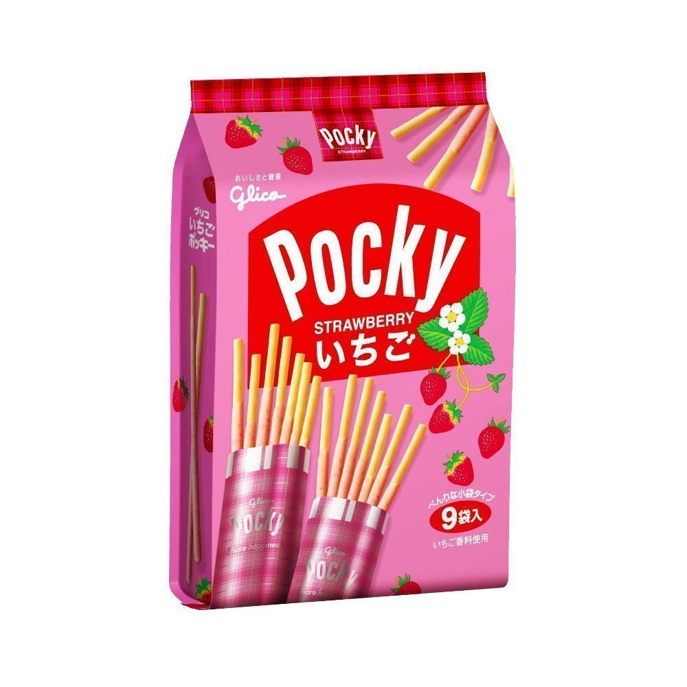 Glico Pocky Strawberry & Chocolate