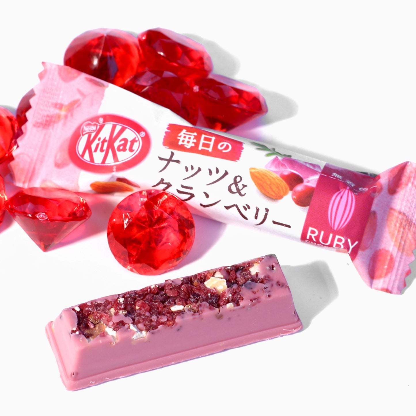 KitKat Ruby Chocolate Nuts and Cranberry