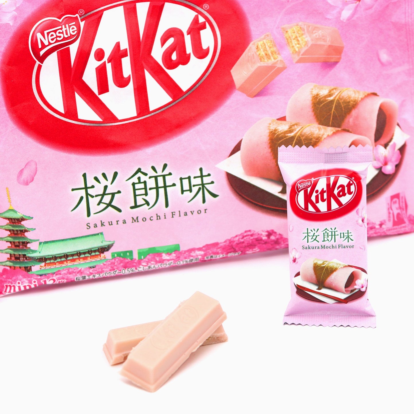 Japan Kitkat Sakura Mochi Flavor