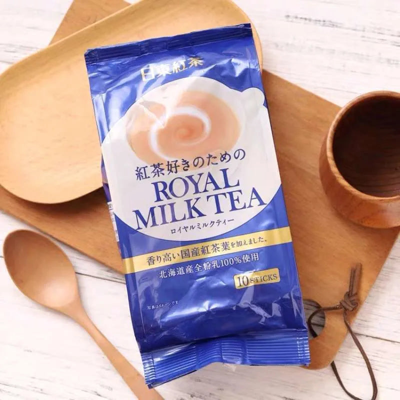 Nitto Kocha Instant Royal Milk Tea Powder (10 Sticks)