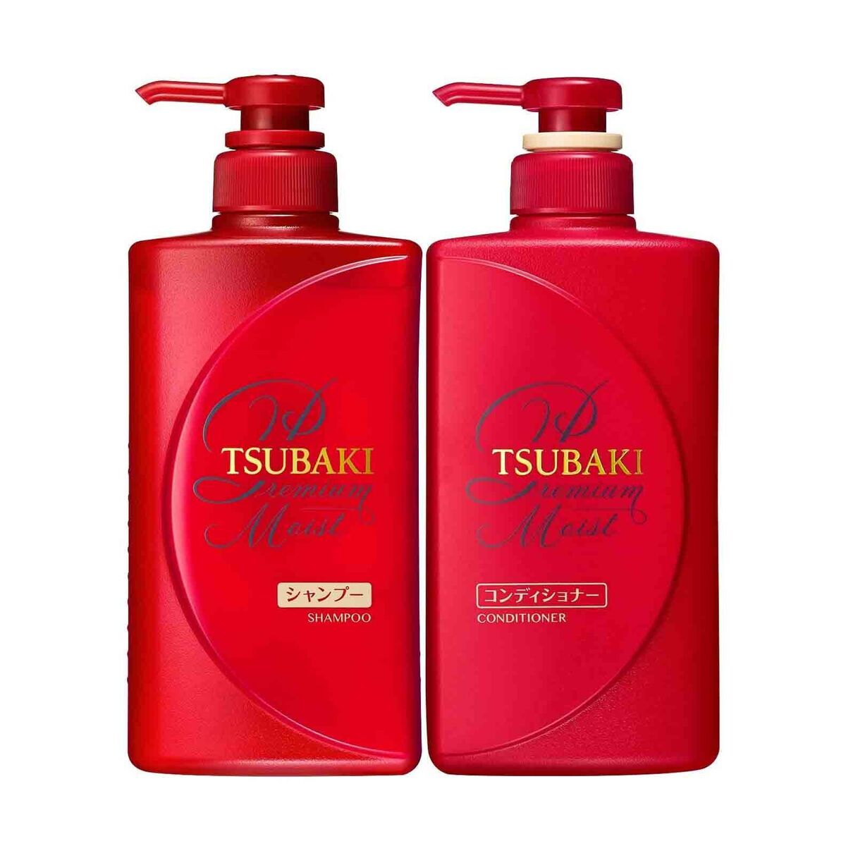 Shiseido Tsubaki Shampoo & Conditioner Premium Moist Set & Premium Repair