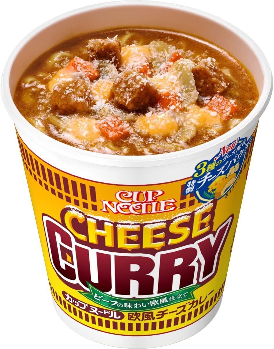 Japan Nissin Cheese Curry Noodles