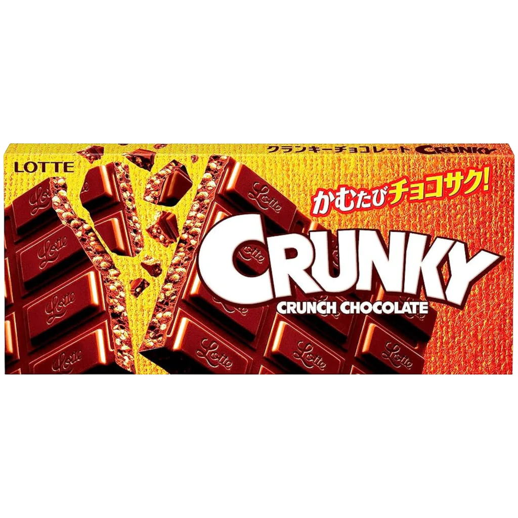 Lotte Crunky Milk Chocolate